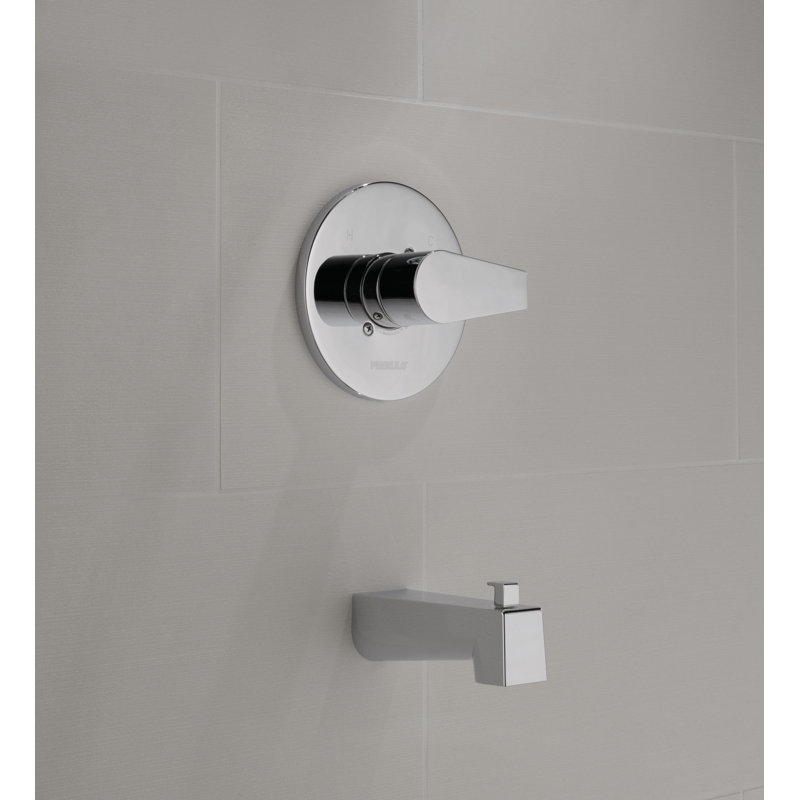 Peerless Faucets Single Handle Wall Mount Tub Only Faucet with Valve